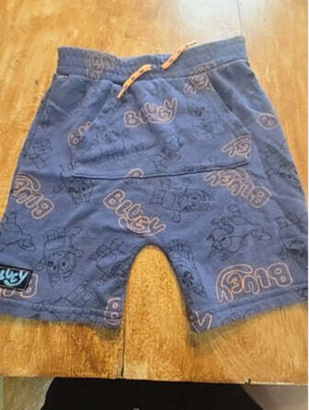 Blue Bluey Shorts, 5T B